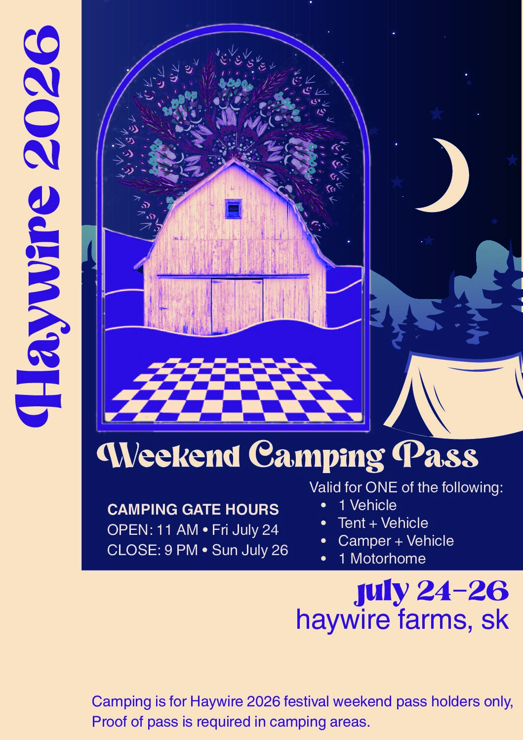 2026 Weekend Camping Pass